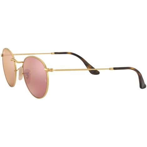 Round Flat Lenses RB3447N gold copper