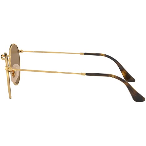 Round Flat Lenses RB3447N gold copper