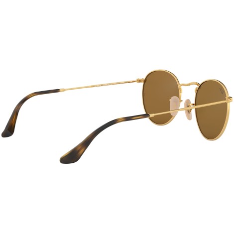 Round Flat Lenses RB3447N gold copper