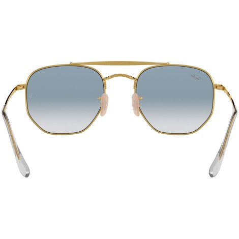 The Marshal RB3648 gold clear gradient blue