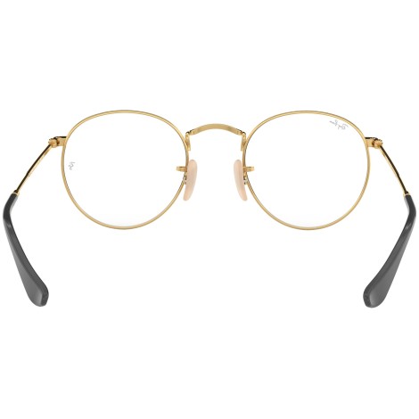Round Metal Optics RB3447V gold on top black