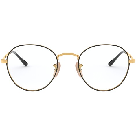 Round Metal Optics II RB3582V gold on top black
