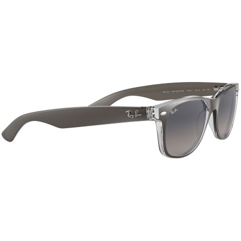 New Wayfarer Color Mix RB2132 gunmetal on transparent