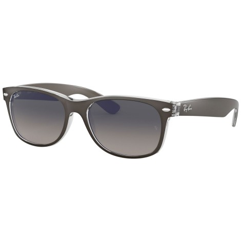 New Wayfarer Color Mix RB2132 gunmetal on transparent