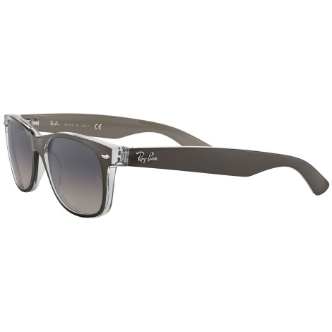 New Wayfarer Color Mix RB2132 gunmetal on transparent