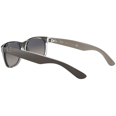 New Wayfarer Color Mix RB2132 gunmetal on transparent
