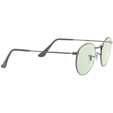 Round Solid Evolve RB3447 gunmetal green