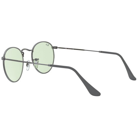 Round Solid Evolve RB3447 gunmetal green