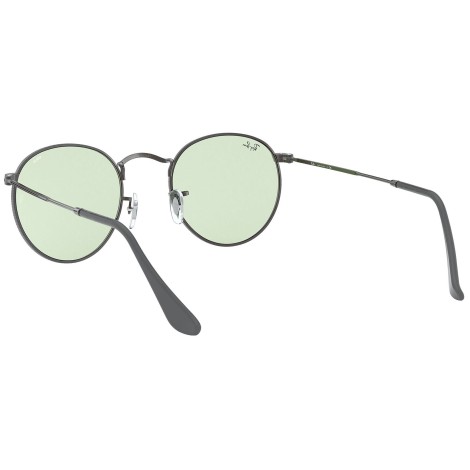 Round Solid Evolve RB3447 gunmetal green