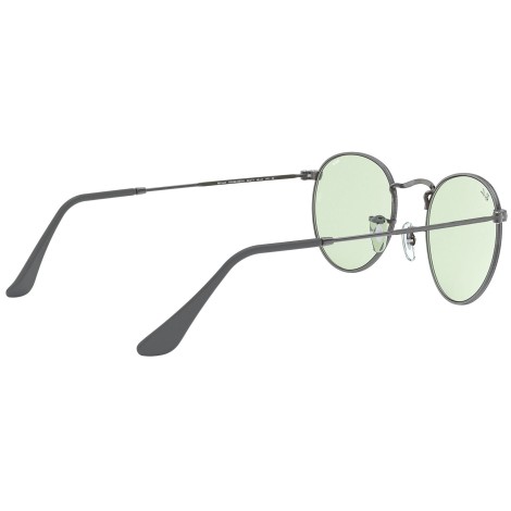 Round Solid Evolve RB3447 gunmetal green
