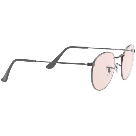 Round Solid Evolve RB3447 gunmetal pink
