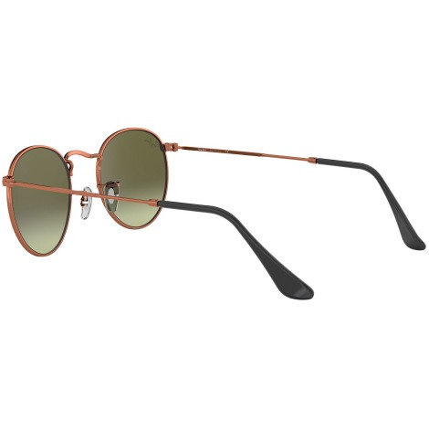 Round Metal RB3447 bronze copper green