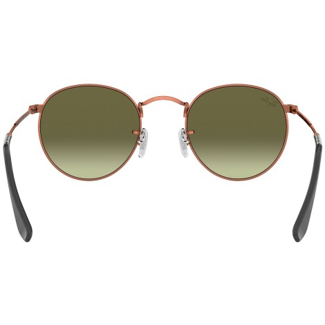 Round Metal RB3447 bronze copper green