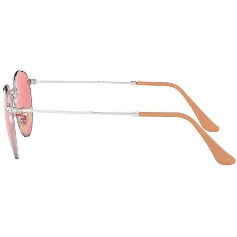 Round Washed Evolve RB3447 silver pink
