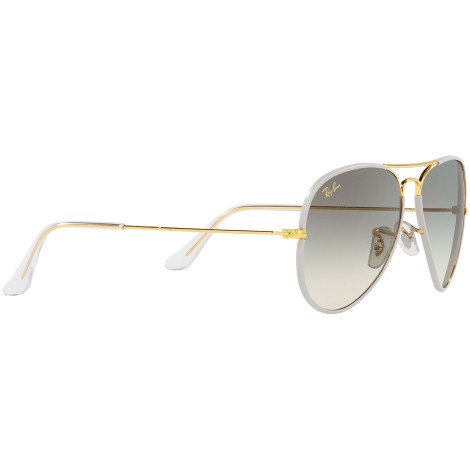 Aviator Full Color RB3025JM 919632 grey on legend gold