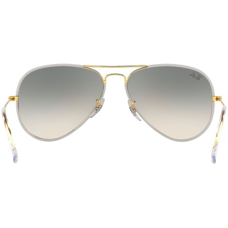 Aviator Full Color RB3025JM 919632 grey on legend gold