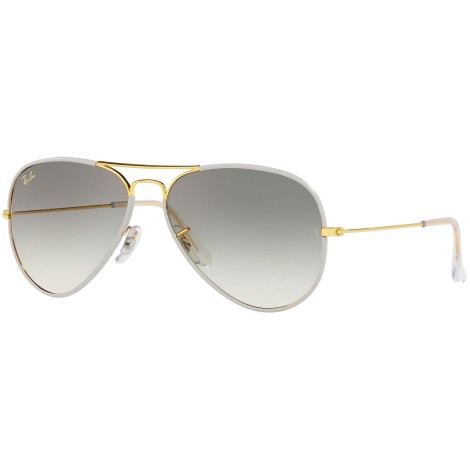 Aviator Full Color RB3025JM 919632 grey on legend gold