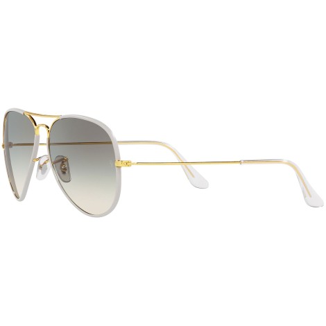 Aviator Full Color RB3025JM 919632 grey on legend gold