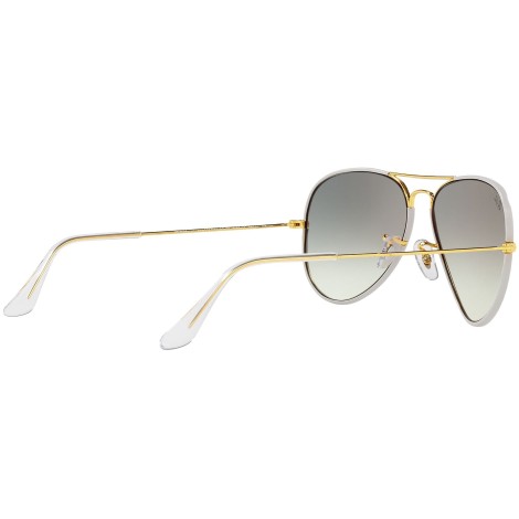 Aviator Full Color RB3025JM 919632 grey on legend gold