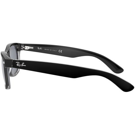 New Wayfarer RB2132 6398Y5 black/transparent