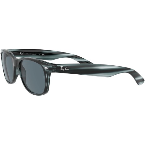 New Wayfarer RB2132 6432R5 striped blue havana