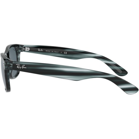 New Wayfarer RB2132 6432R5 striped blue havana