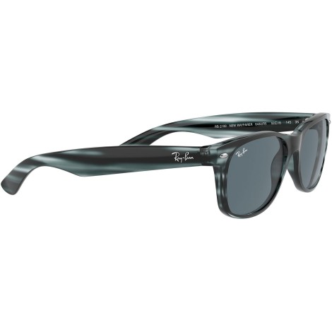 New Wayfarer RB2132 6432R5 striped blue havana