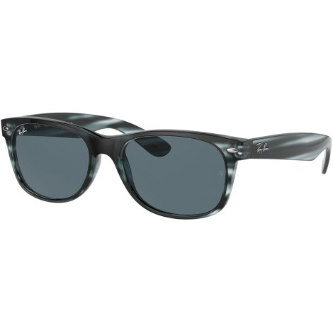 New Wayfarer RB2132 6432R5 striped blue havana