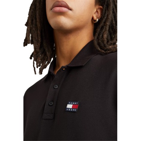 TJM CLASSIC XS BADGE POLO BLACK