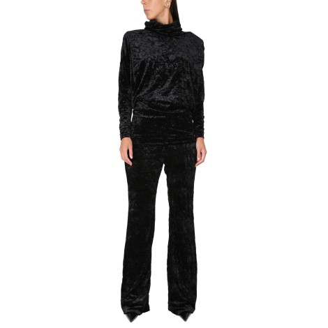 saint laurent wide leg pants