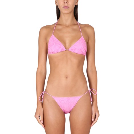 etro paisley print bikini swimsuit