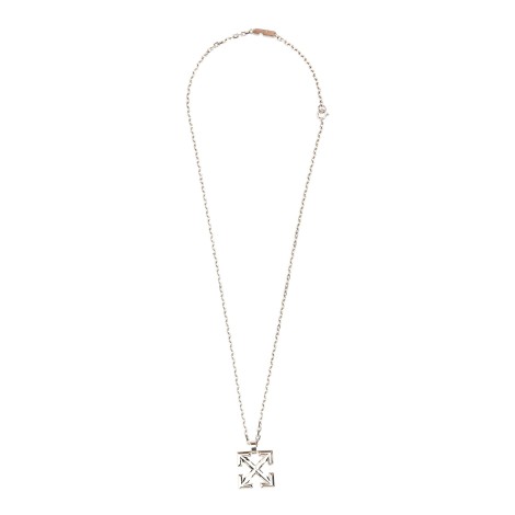 off-white arrow necklace.