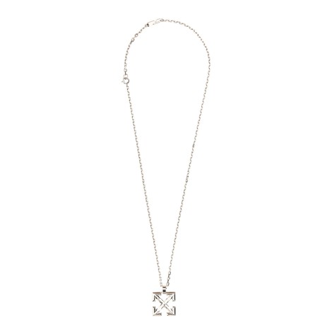 off-white arrow necklace.