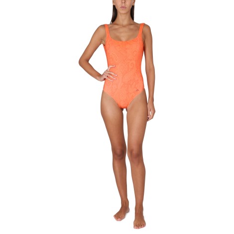 etro paisley one-piece swimsuit