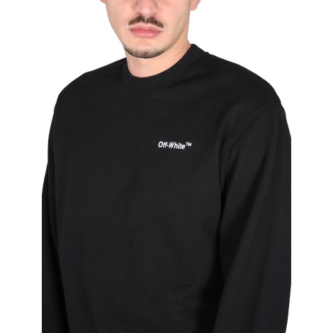 off-white crewneck sweatshirt
