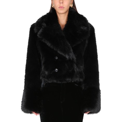 saint laurent double-breasted coat