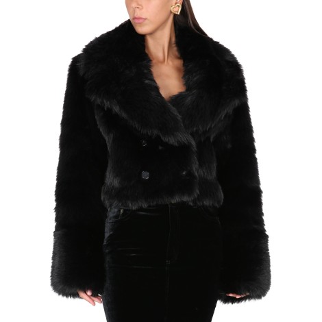 saint laurent double-breasted coat
