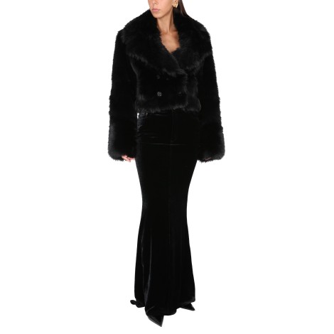 saint laurent double-breasted coat