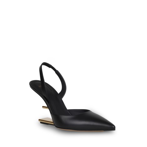 Fendi Sculpted F Heel Slingback 'First' 38,5