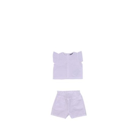 T-SHIRT E PANTALONCINO IN COTONE 