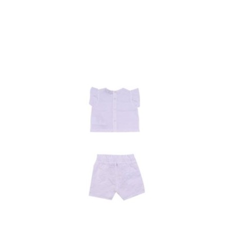 T-SHIRT E PANTALONCINO IN COTONE 