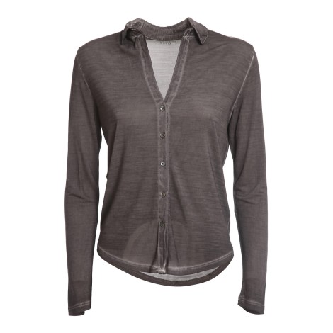 Majestic - Shirt Marron glace