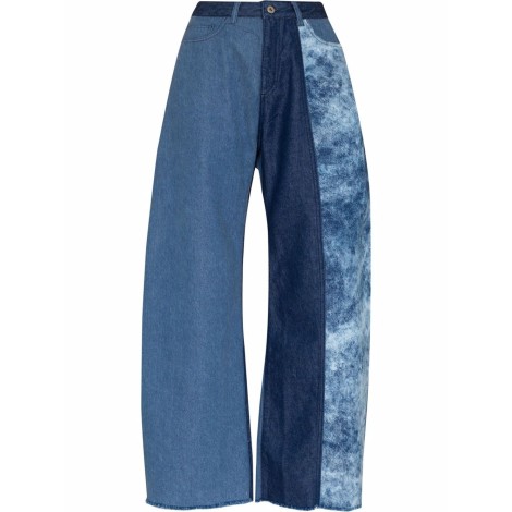 MARQUES ALMEIDA ss22tr0014dnp blue patchwork
