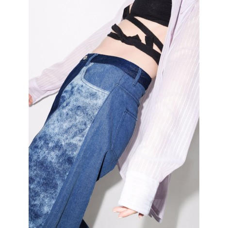 MARQUES ALMEIDA ss22tr0014dnp blue patchwork