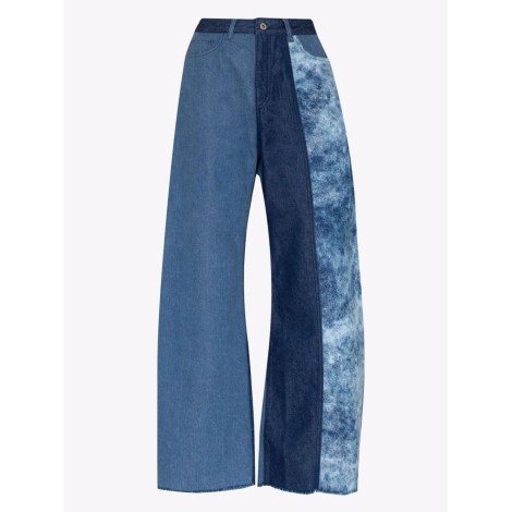 MARQUES ALMEIDA ss22tr0014dnp blue patchwork