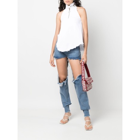 MARQUES ALMEIDA ss22tp0410dnm white