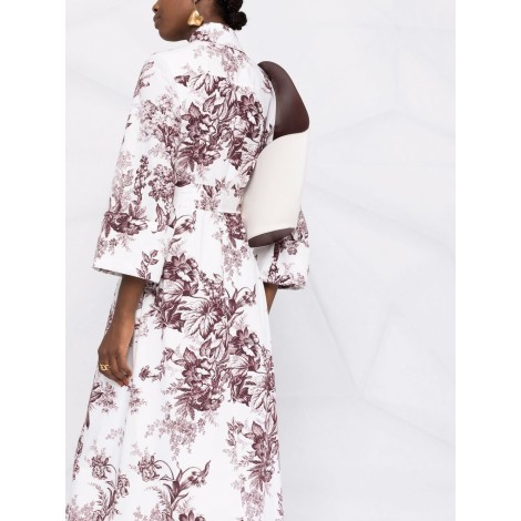 ERDEM 21623pefp white/burgundy