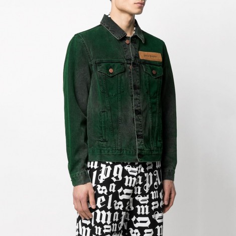 dark green jeans jacket