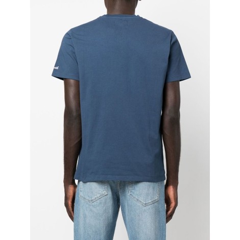 MC2 T-shirt blu con stampa grafica 