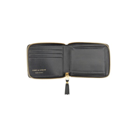 comme des garcons wallet zipped wallet